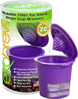 Ekobrew Refillable K-cup for Keurig 2.0 and 1.0 Brewers