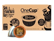 San Francisco Bay OneCup, Breakfast Blend, 120 Single Serve Coffees