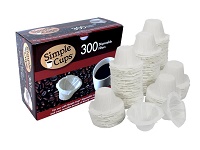Simple Cups Disposable Filters for Use in Keurig Brewers