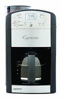 Capresso 464.05 CoffeeTeam GS 10-Cup Digital Coffeemaker with Conical Burr Grinder