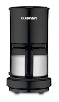 Cuisinart DCC-450BK 4-Cup Coffeemaker with Stainless-Steel Carafe, Black