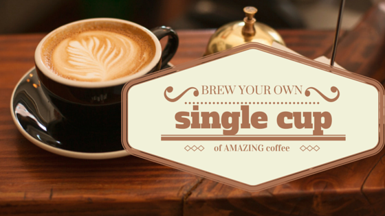 single cup coffee brewers that use your own coffee