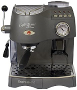Espressione Café Roma Deluxe Espresso Machine with Built-in Grinder, Anthracite Grey