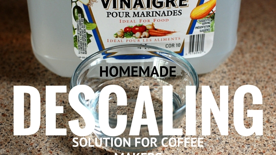 homemade descaling solution for coffee makers