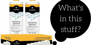 What are the Keurig Descaling Solution Ingredients?