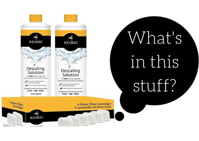 What are the Keurig Descaling Solution Ingredients?
